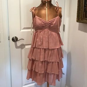 Forever 21 pink rosè mini sun dress or long top